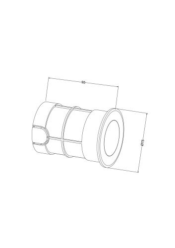 Встраиваемый светильник Outdoor O044DL-L3S3K  фото 2