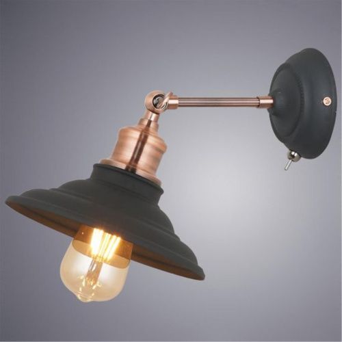 Спот Arte Lamp A5067AP-1BK  фото 2