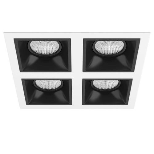 Встраиваемый светильник Lightstar Domino (214546+214507+214507+214507+214507) D54607070707 