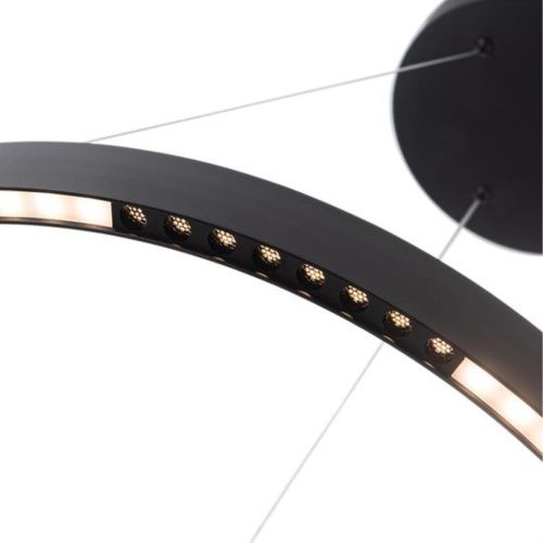 Подвесной светодиодный светильник Arte Lamp Lao A2189LM-1BK  фото 4