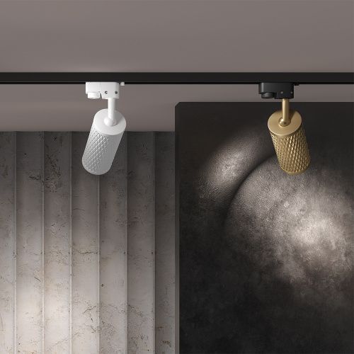 Трековый светильник Maytoni Track TR011-1-GU10-G  фото 3
