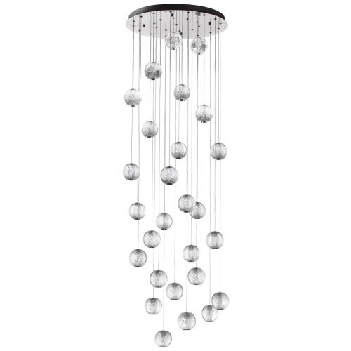 Люстра каскадная SONEX Crystal 5007/120L акрил прозрачное 