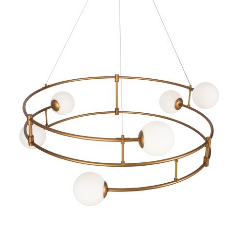 Подвесная люстра Maytoni Balance MOD317PL-06G  фото 5
