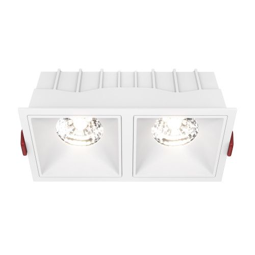 Встраиваемый светильник Maytoni Alfa LED DL043-02-15W4K-SQ-W 