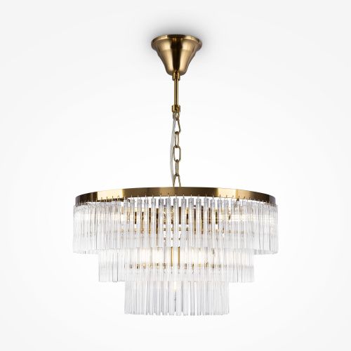 Подвесная люстра Maytoni Colonne MOD093PL-09BS  фото 3