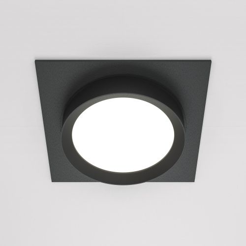 Встраиваемый светильник Maytoni Hoop DL086-GX53-SQ-B  фото 4