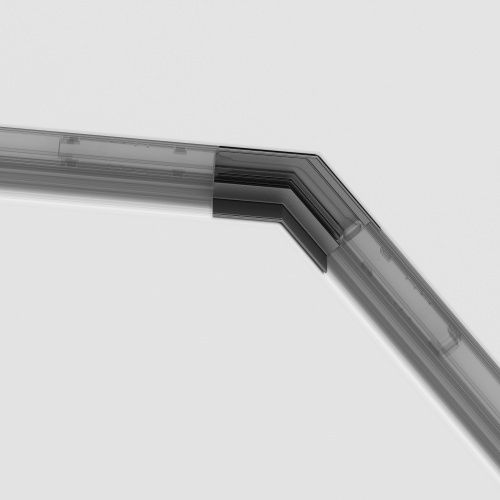 Угловой коннектор 135° для встраиваемого однофазного шинопровода Maytoni Technical Gravity TRA010CLO  фото 5