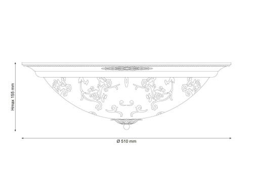 Потолочный светильник Lucia Tucci Lugo 142.6 R50 White  фото 3