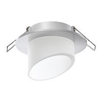 Светильник встраиваемый SONEX Lirio 370897 акрил белый 