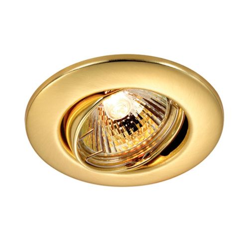 Встраиваемый поворотный светильник SONEX Classic 369695 металл золото 