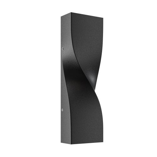 Уличный настенный светодиодный светильник Maytoni Twist O040WL-L11B3K  фото 6