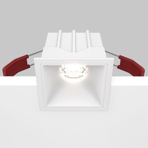 Встраиваемый светодиодный светильник Maytoni Technical Alfa LED DL043-01-10W4K-SQ-W  фото 5