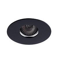 Встраиваемый светильник Arte Lamp Accento A3219PL-1BK 