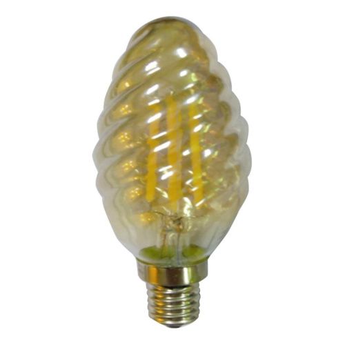 Лампа светодиодная Kink Light E14 6W 2700K золотая 098356-1,33 