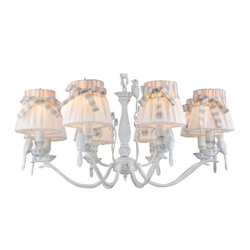 Подвесная люстра Maytoni Bird ARM013-08-W  фото 4