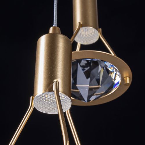 Подвесная светодиодная люстра De Markt Ауксис 8 722012405  фото 6