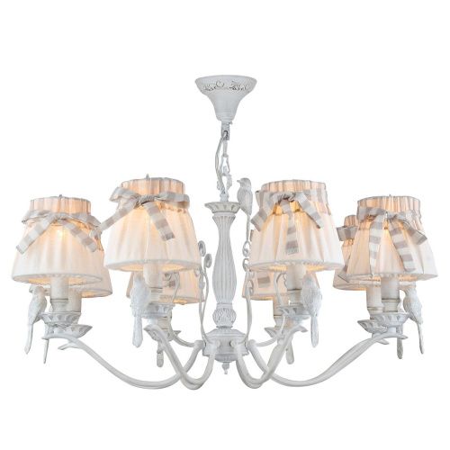 Подвесная люстра Maytoni Bird ARM013-08-W  фото 2