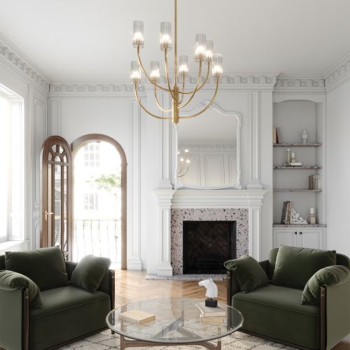 Подвесная люстра Maytoni Arco MOD223PL-08BS  фото 7