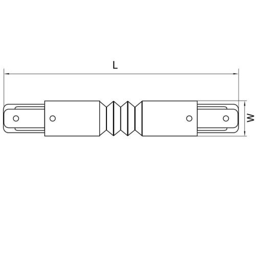 Коннектор гибкий Lightstar Barra 502156  фото 3