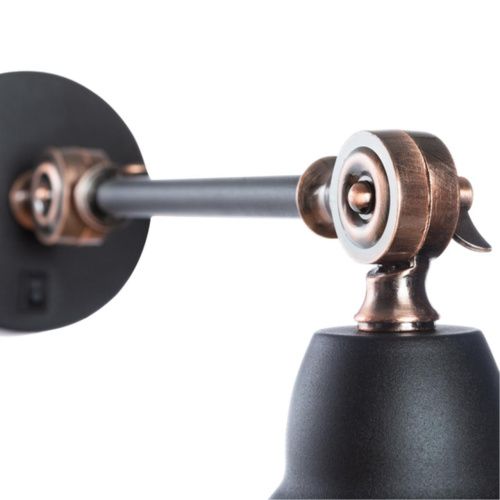 Спот Arte Lamp Braccio A2054AP-1BK  фото 3