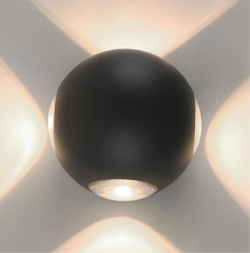 Уличный настенный светодиодный светильник Arte Lamp CONRAD A1544AL-4GY  фото 2