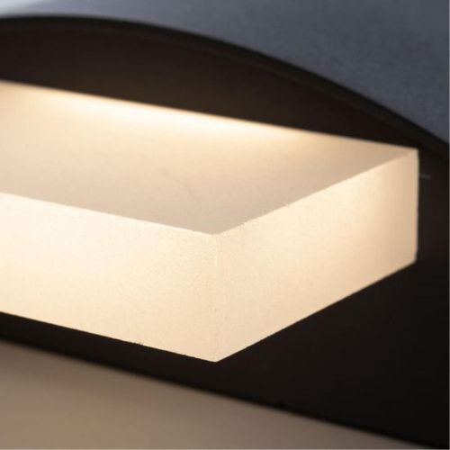 Уличный настенный светодиодный светильник Arte Lamp Croce A1444AP-1GY  фото 3