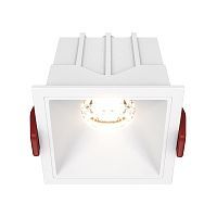 Встраиваемый светильник Maytoni Alfa LED DL043-01-10W3K-D-SQ-W 
