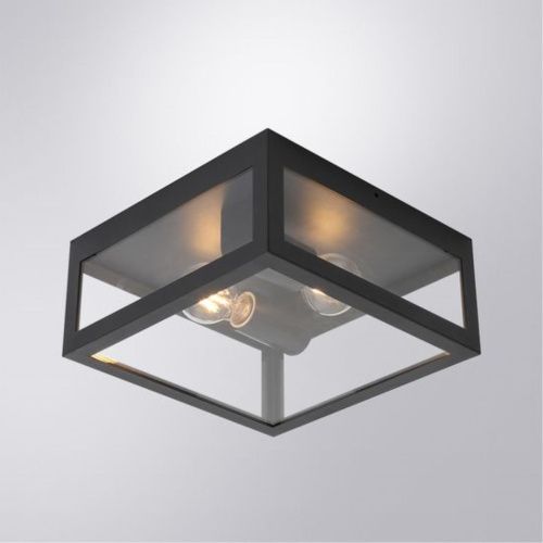 Уличный потолочный светильник Arte Lamp BELFAST A4569PF-2BK  фото 2