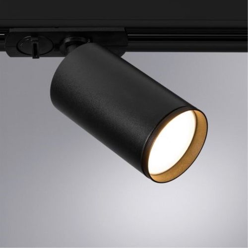 Трековый светильник Arte Lamp Flame A1519PL-1BK  фото 2