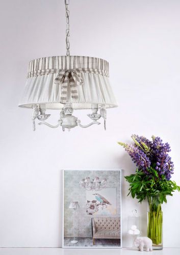 Подвесная люстра Maytoni Bird ARM013-33-W  фото 5