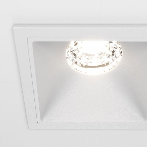 Встраиваемый светодиодный светильник Maytoni Technical Alfa LED DL043-01-10W4K-SQ-W  фото 3