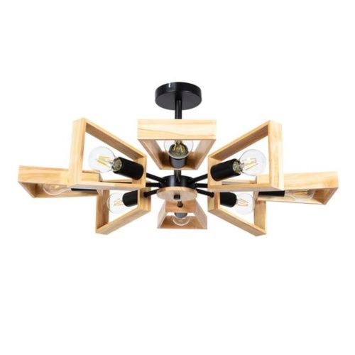 Потолочная люстра Arte Lamp Brussels A8030PL-8BK 