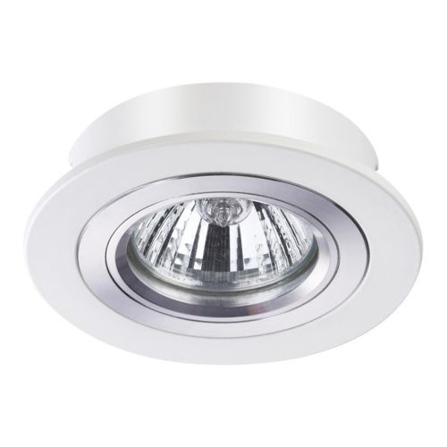 Встраиваемый светильник SONEX Morus 370390 алюминий белый 
