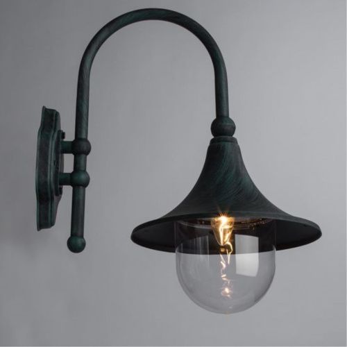 Уличный настенный светильник Arte Lamp Malaga A1082AL-1BG  фото 2