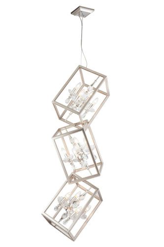 Подвесная люстра Lucia Tucci Inessa 3850.12 Silver 