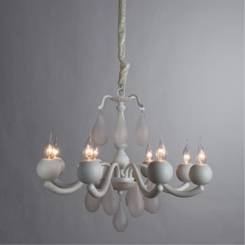 Подвесная люстра Arte Lamp Sigma A3229LM-8WH  фото 2
