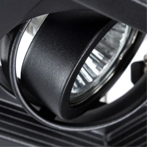 Встраиваемый светильник Arte Lamp Canis A6661PL-1BK  фото 4