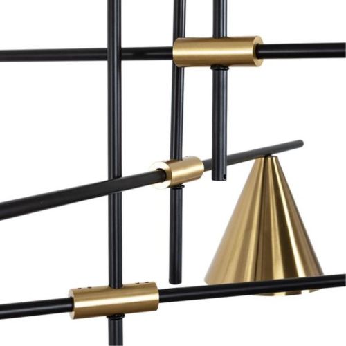 Подвесная люстра Arte Lamp Jacob A7029PL-9BK  фото 4