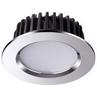 Светильник светодиодный встраиваемый SONEX Drum 357908 пластик белый 