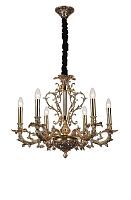 Подвесная люстра Lucia Tucci Firenze 1780.6 Antique Gold 