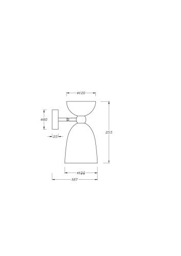 Бра Maytoni Cloches MOD113WL-01W  фото 3