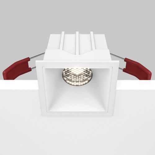Встраиваемый светодиодный светильник Maytoni Technical Alfa LED DL043-01-10W4K-SQ-W  фото 9