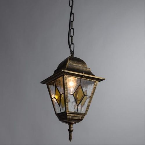 Уличный подвесной светильник Arte Lamp Berlin A1015SO-1BN  фото 2
