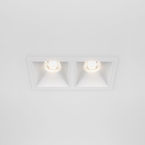 Встраиваемый светильник Maytoni Alfa LED DL043-02-10W3K-D-SQ-W  фото 4