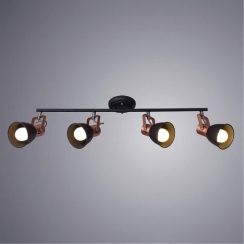 Спот Arte Lamp A1677PL-4BK  фото 2