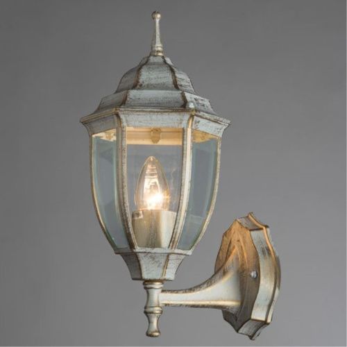 Уличный настенный светильник Arte Lamp Pegasus A3151AL-1WG  фото 2