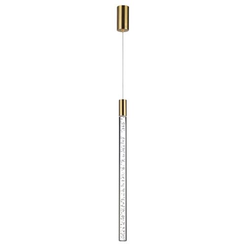 Подвесной светильник SONEX Sparky 4369/5L акрил прозрачный с пузырьками 
