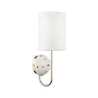 Бра SONEX Pollen 5423/1W ткань белый 