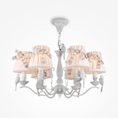 Подвесная люстра Maytoni Bird ARM013-06-W  фото 2