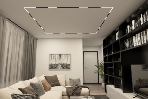 Трековый светодиодный светильник Denkirs Smart Linear DK8014-BK  фото 6
